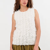 Lauren Manoogian Apparel Womens Blouses Tufted Shell