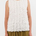 Lauren Manoogian Apparel Womens Blouses Tufted Shell