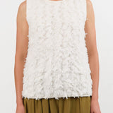 Lauren Manoogian Apparel Womens Blouses Tufted Shell