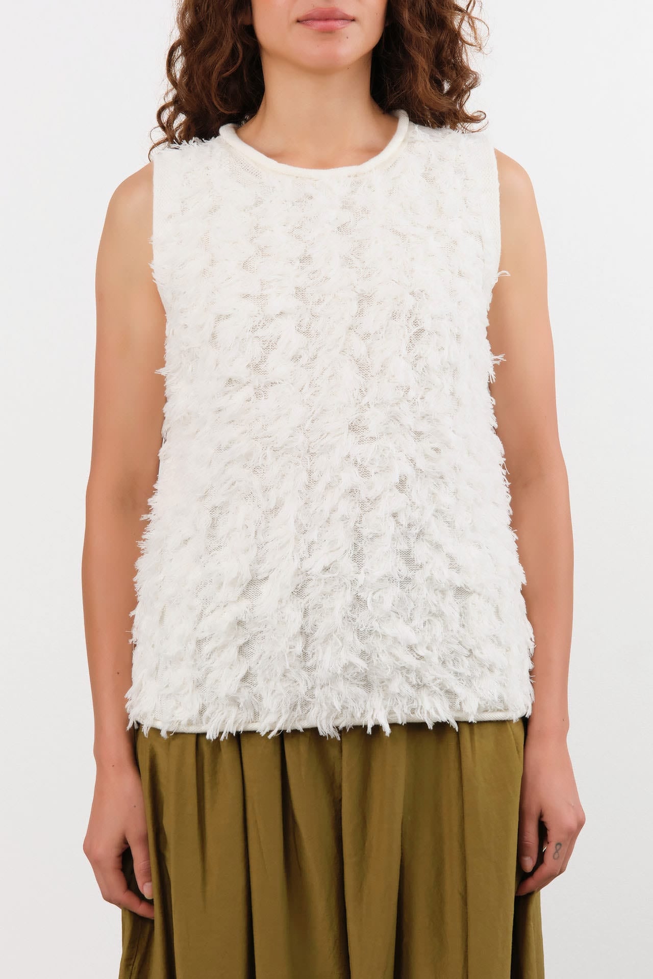 Lauren Manoogian Apparel Womens Blouses Tufted Shell