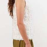 Lauren Manoogian Apparel Womens Blouses Tufted Shell