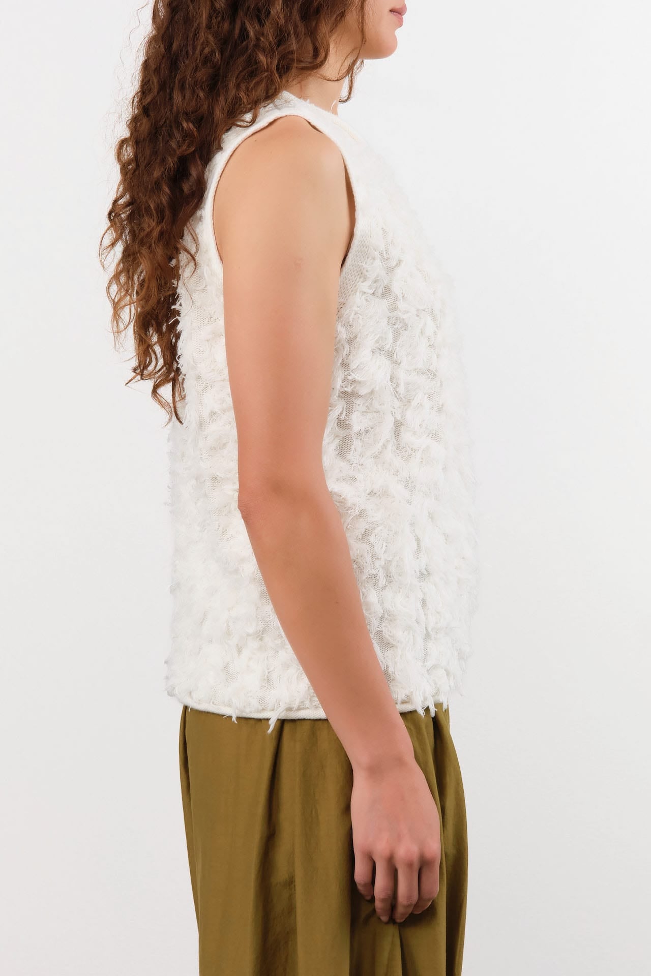 Lauren Manoogian Apparel Womens Blouses Tufted Shell