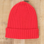 Le Bonnet Le Grand Bonnet in Crimson Red Cashmere