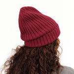 Wine Le Grand Bonnet Beanie by Le Bonnet