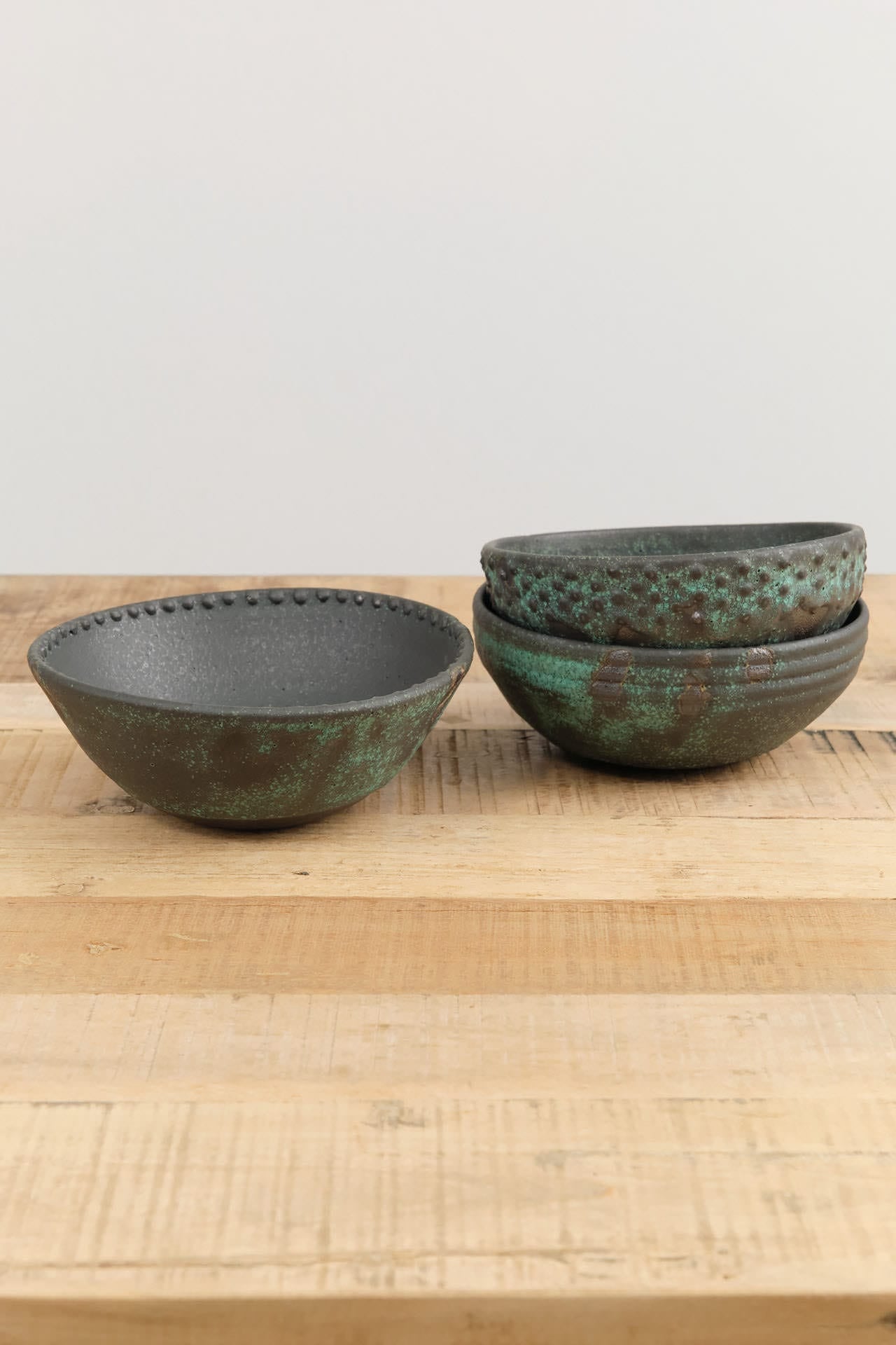 Lesley Anton Home Kitchen Dishware Bead Bowl in Copper Copper