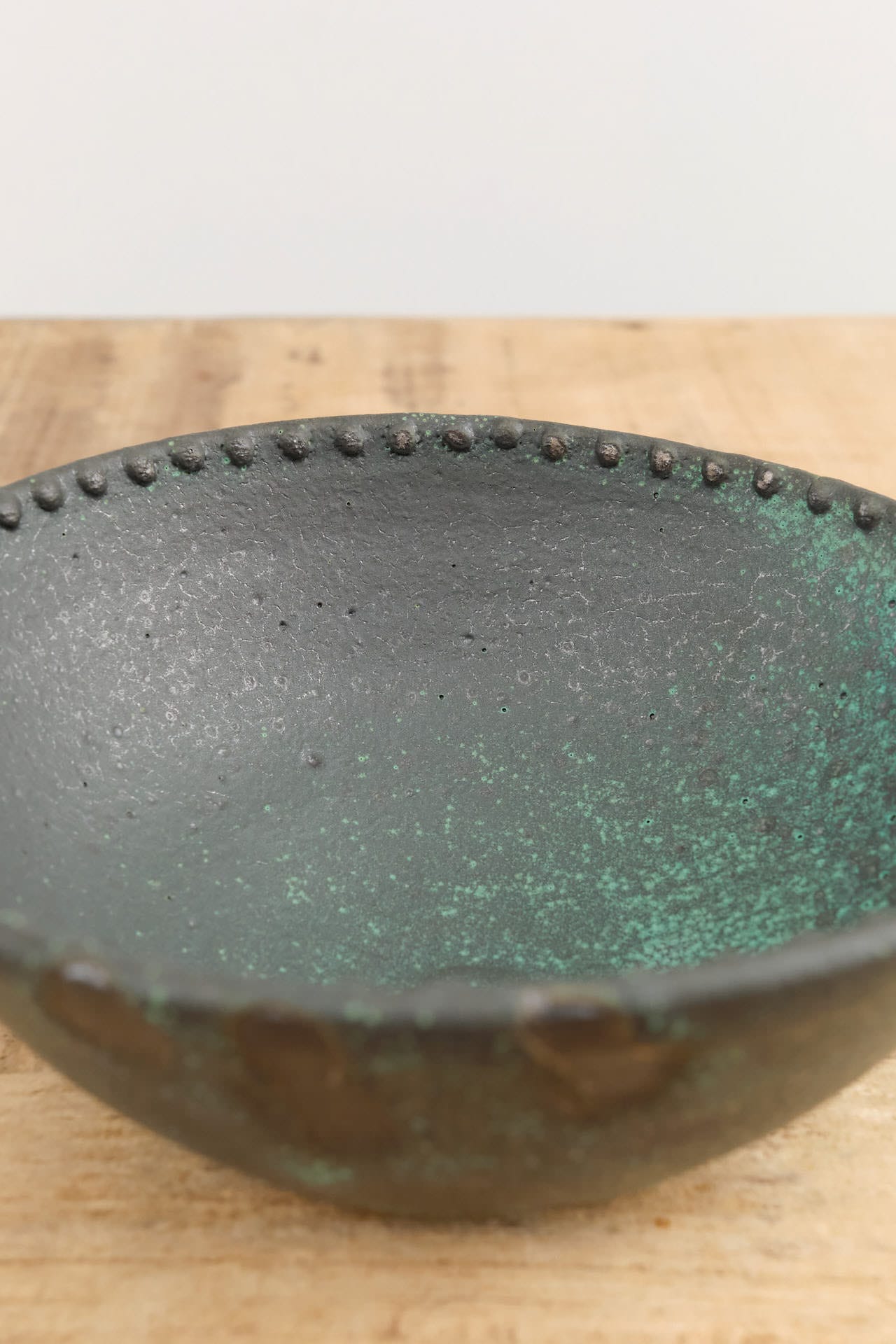 Lesley Anton Home Kitchen Dishware Bead Bowl in Copper Copper