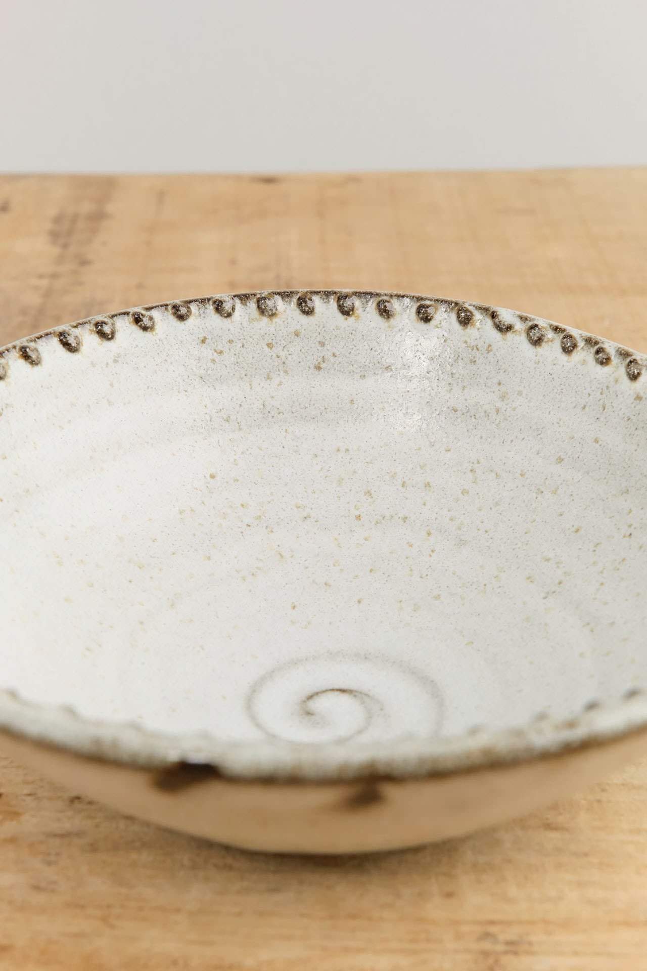 Lesley Anton Home Kitchen Dishware Bead Bowl in Moon Moon