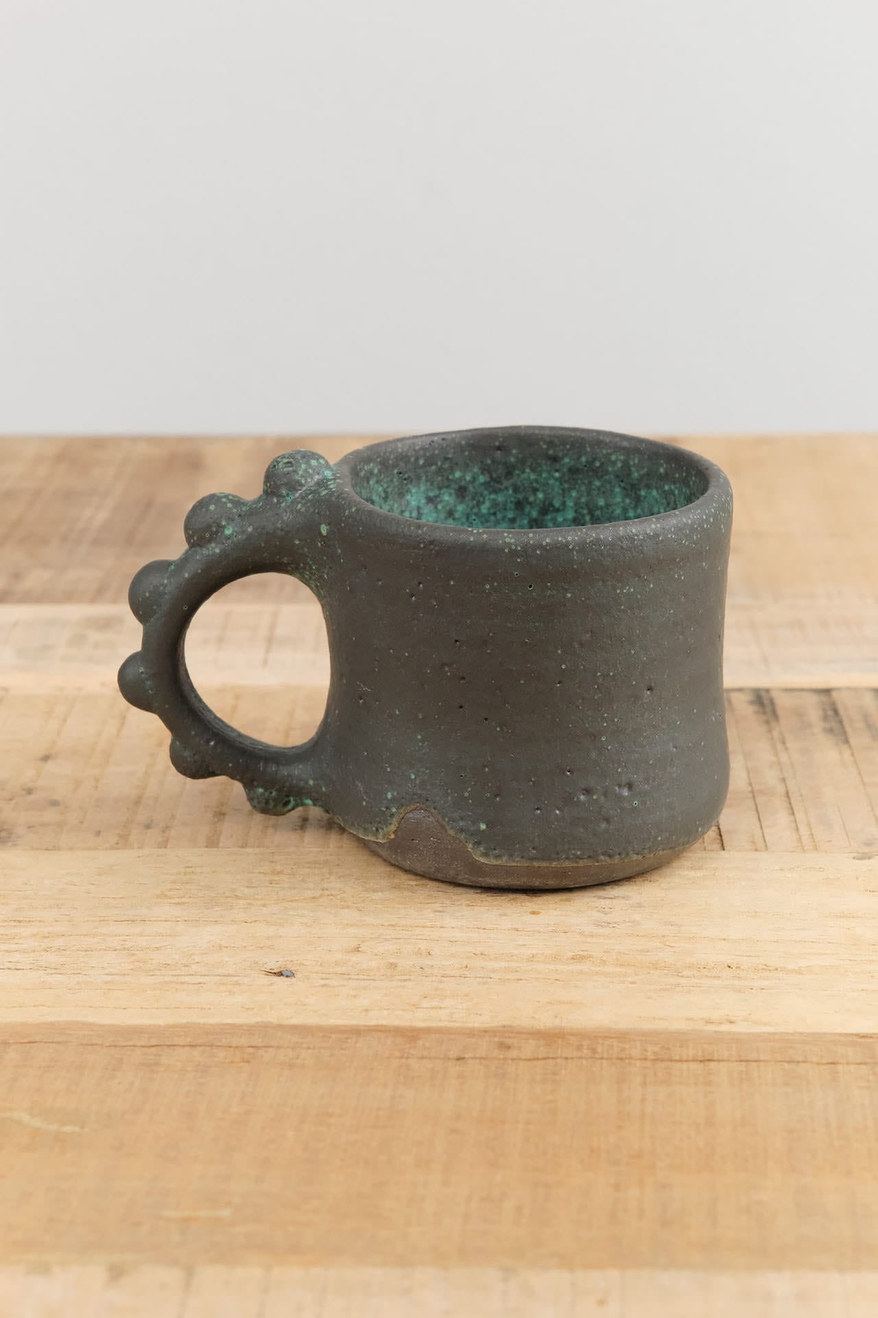 Lesley Anton Home CoffeeTea Bead Mug in Copper Copper