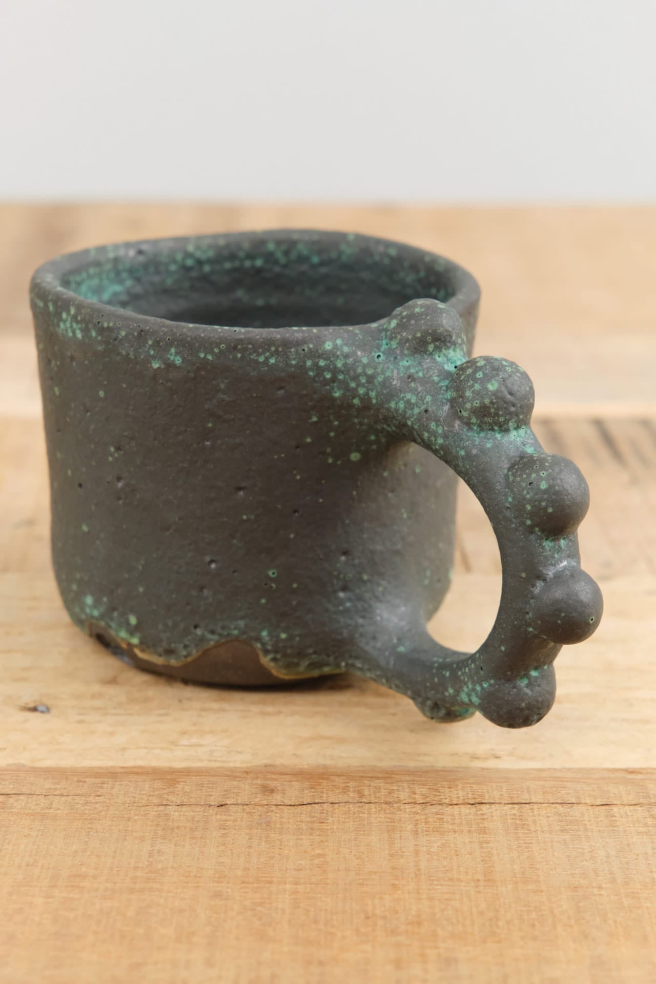 Lesley Anton Home CoffeeTea Bead Mug in Copper Copper