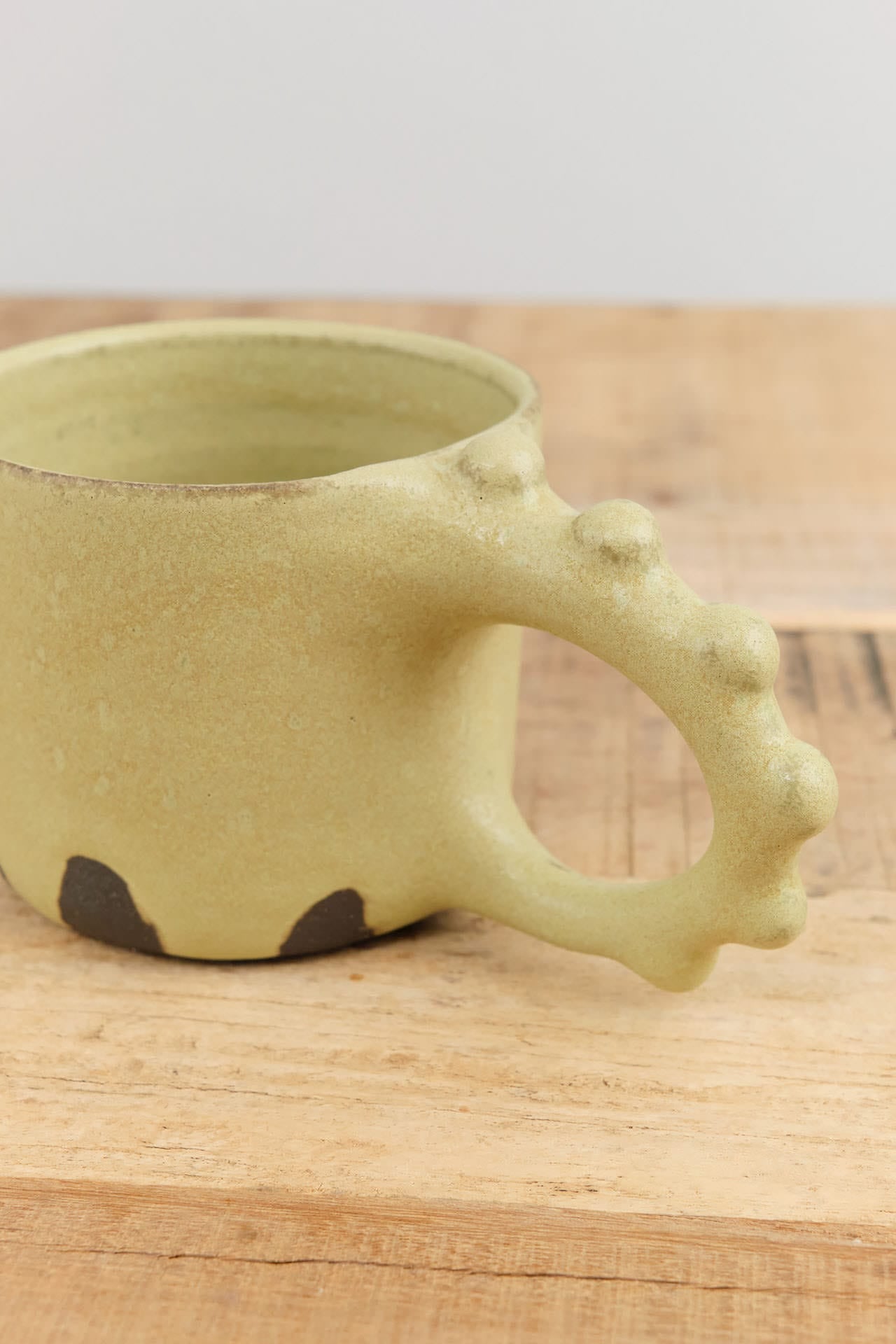 Lesley Anton Home CoffeeTea Bead Mug in Wasabi Wasabi