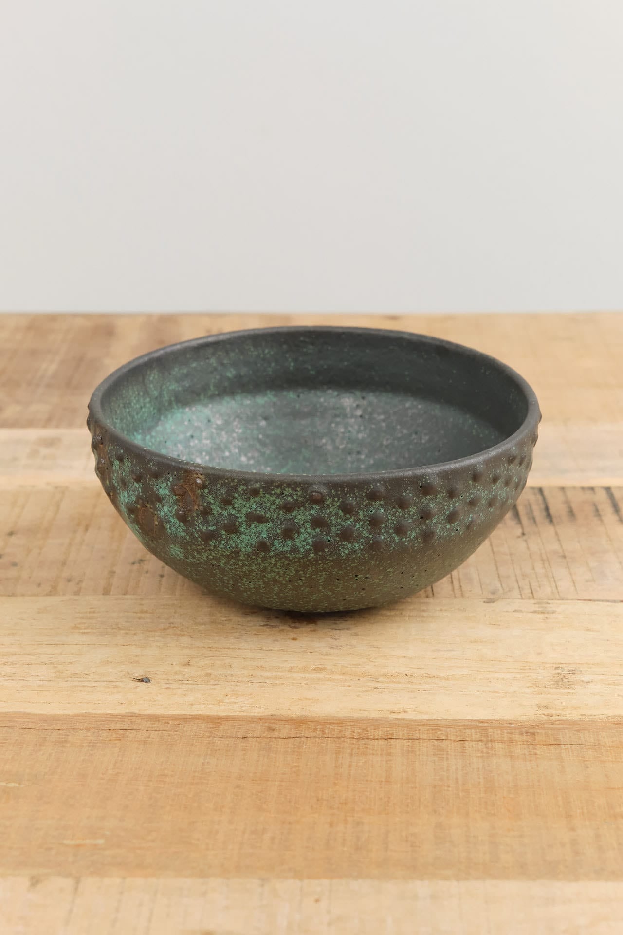 Lesley Anton Home Kitchen Dishware Dot Bowl in Copper Copper