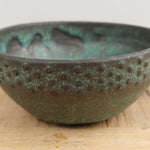 Lesley Anton Home Kitchen Dishware Dot Bowl in Copper Copper