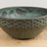 Lesley Anton Home Kitchen Dishware Dot Bowl in Copper Copper