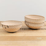 Lesley Anton Home Kitchen Dishware Dot Bowl in Dusk Dusk
