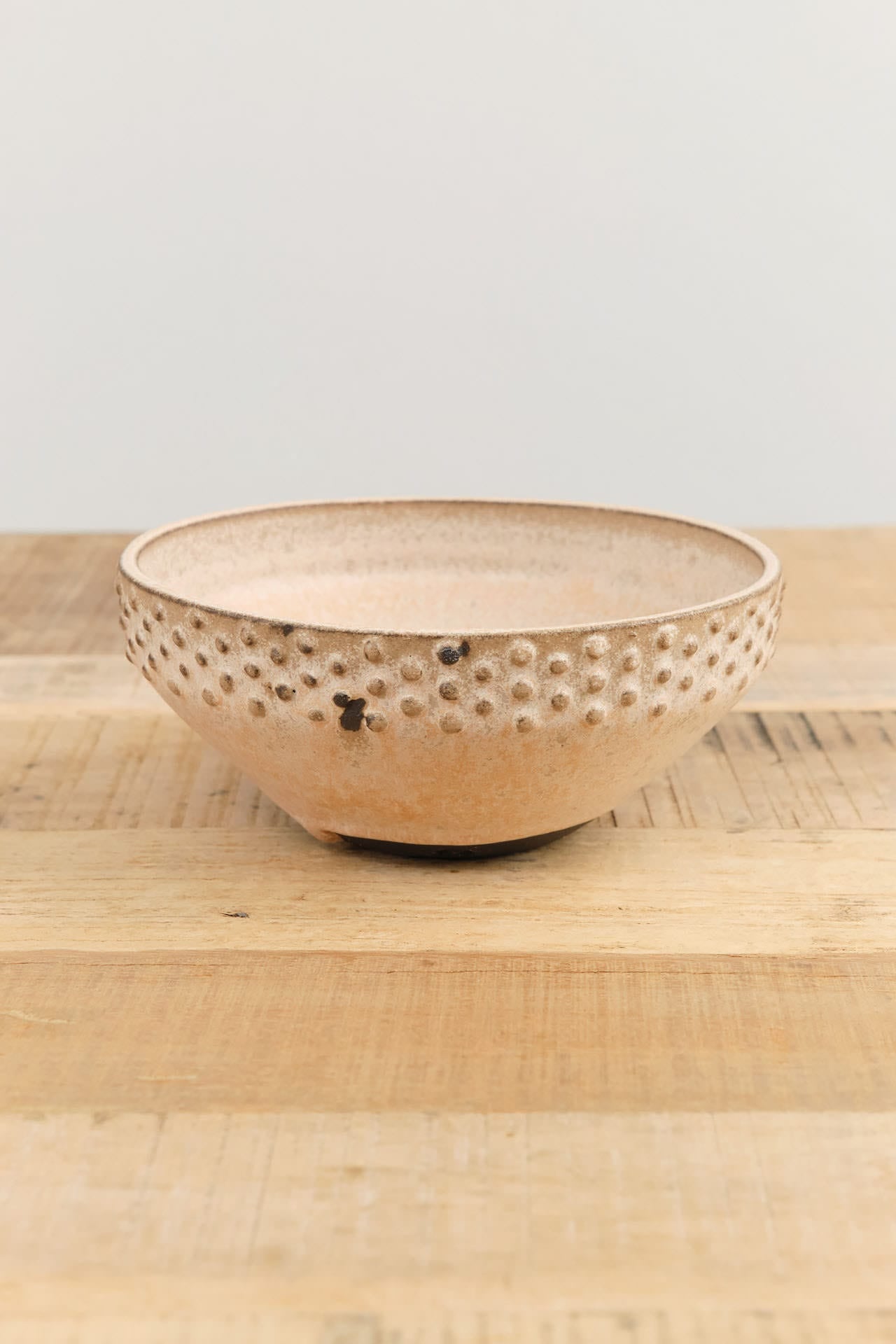 Lesley Anton Home Kitchen Dishware Dot Bowl in Dusk Dusk