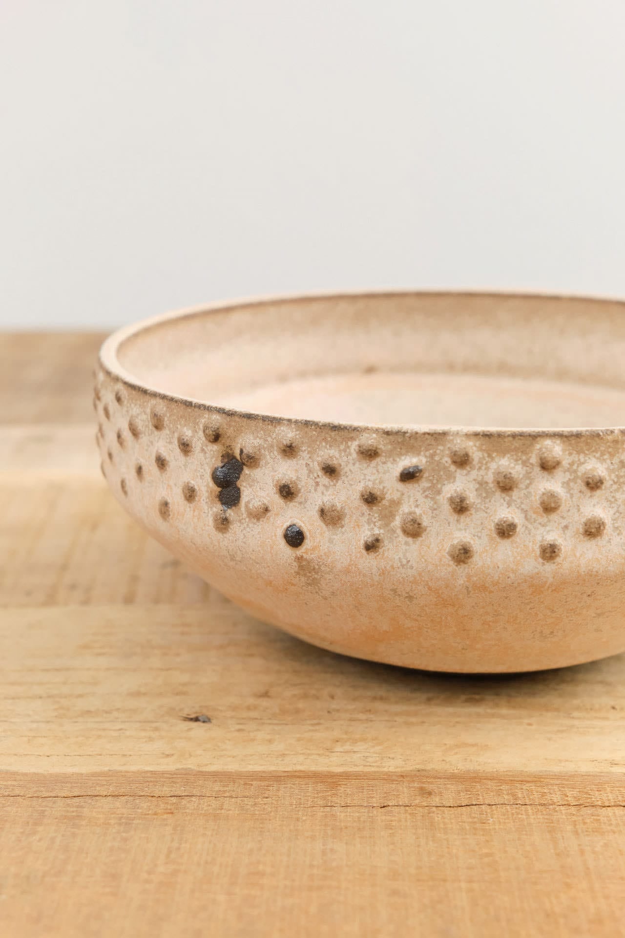 Lesley Anton Home Kitchen Dishware Dot Bowl in Dusk Dusk