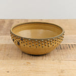 Lesley Anton Home Kitchen Dishware Dot Bowl in Kelp Kelp