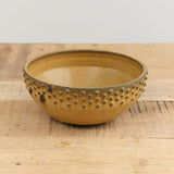 Lesley Anton Home Kitchen Dishware Dot Bowl in Kelp Kelp