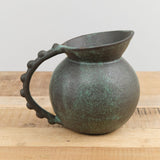 Lesley Anton Home Kitchen Pitchers Small Globe Bead Pitcher Copper