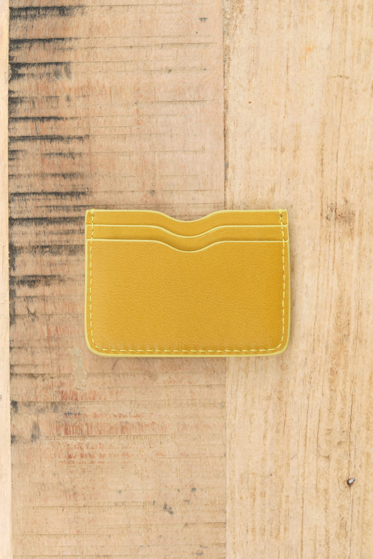 Lindquist Accessories Wallets Akira Wallet in Chartreuse Chartreuse / 3.25" H x 4.25" W