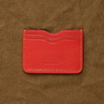 Front view of Akira Wallet in Persimmon