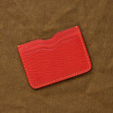 Back view of Akira Wallet in Persimmon