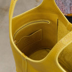 Lindquist Accessories Bags Ama Bag in Chartreuse Chartreuse / 12" H X 9" W X 6" D