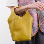 Lindquist Accessories Bags Ama Bag in Chartreuse Chartreuse / 12" H X 9" W X 6" D