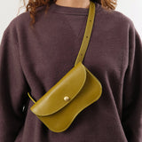 Lindquist Accessories Bags Faba Bag in Green Ochre Green Ochre / 4" H X 7.5" W X 1.5" D