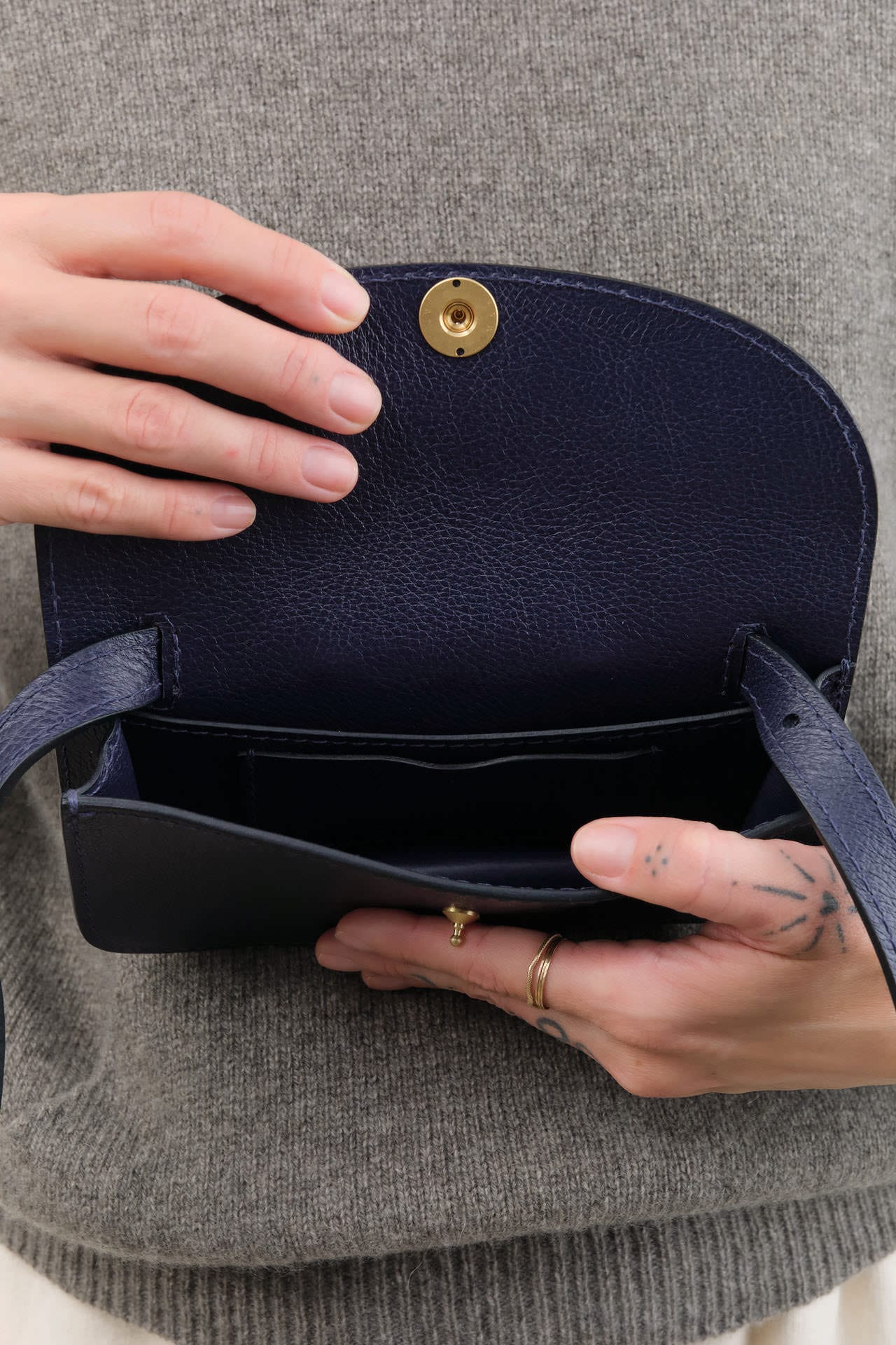 Lindquist Accessories Bags Faba Bag in Ink Ink
