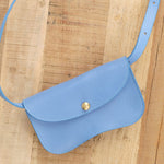 Lindquist Accessories Bags Faba Bag in Periwinkle Periwinkle / 4" H X 7.5" W X 1.5" D