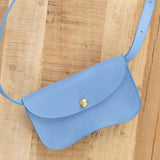 Lindquist Accessories Bags Faba Bag in Periwinkle Periwinkle / 4" H X 7.5" W X 1.5" D