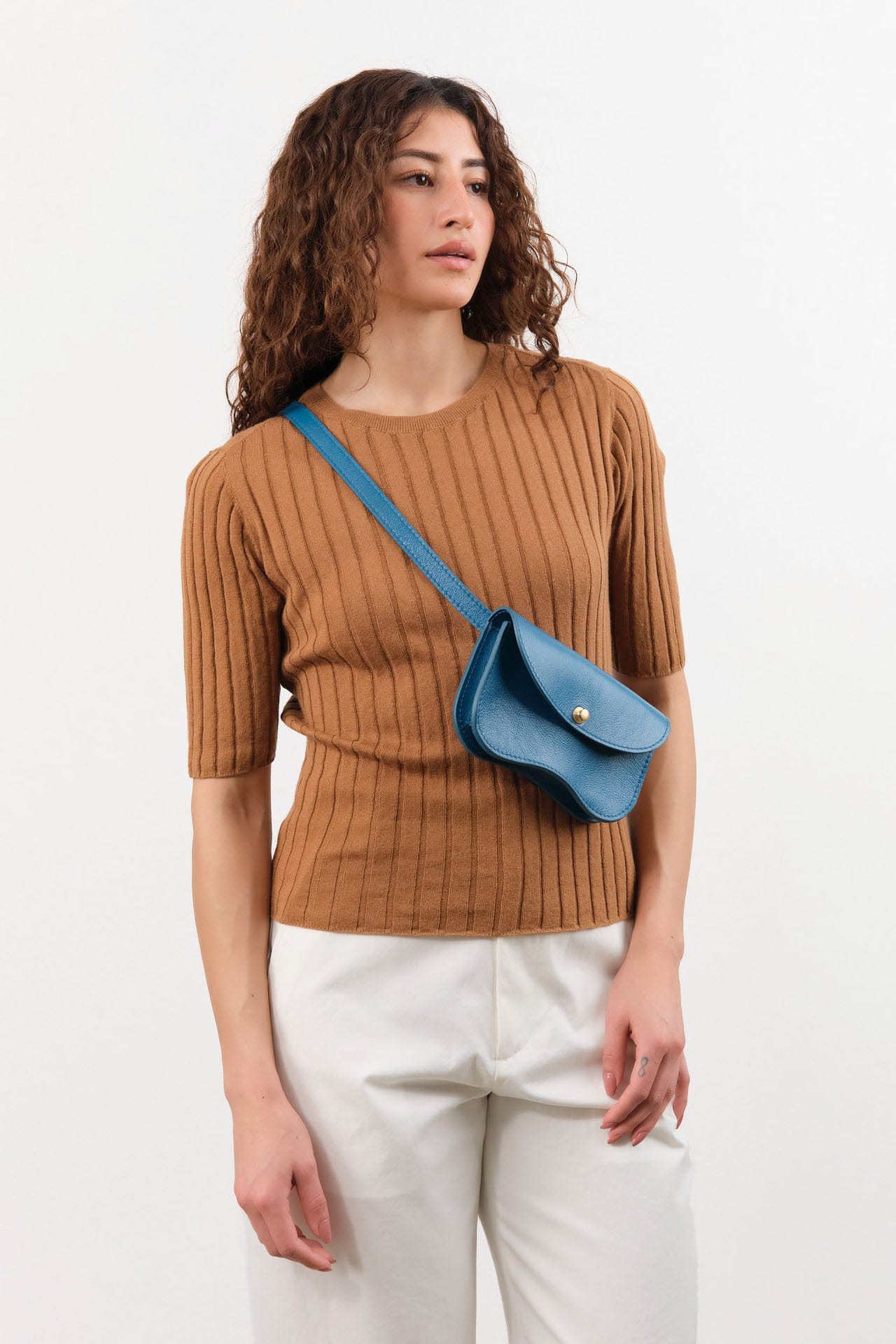 Lindquist Accessories Bags Faba Bag in River River / 4" H X 7.5" W X 1.5" D