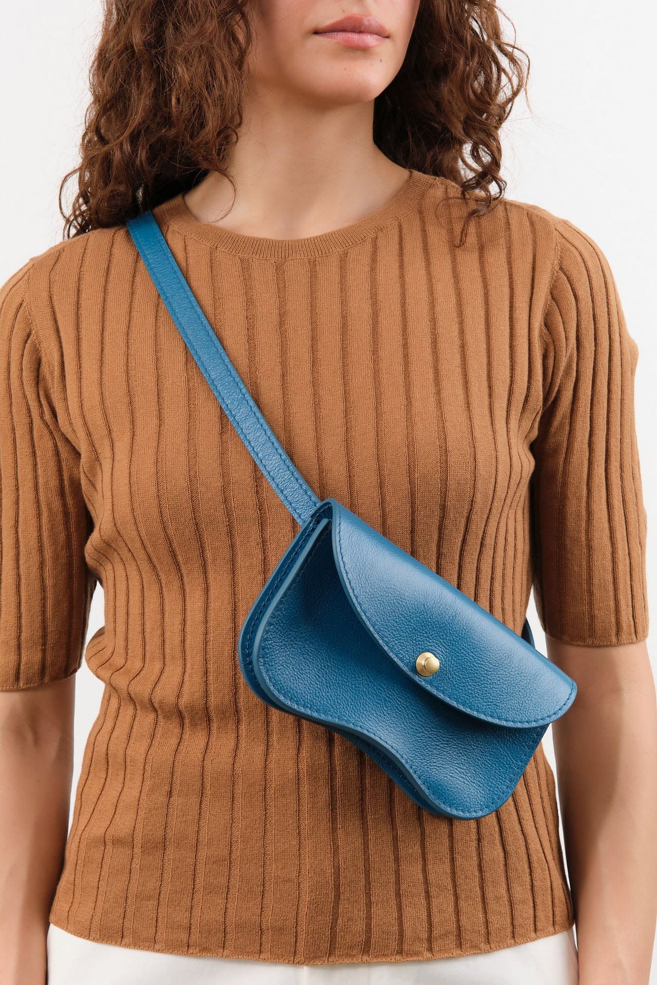 Lindquist Accessories Bags Faba Bag in River River / 4" H X 7.5" W X 1.5" D