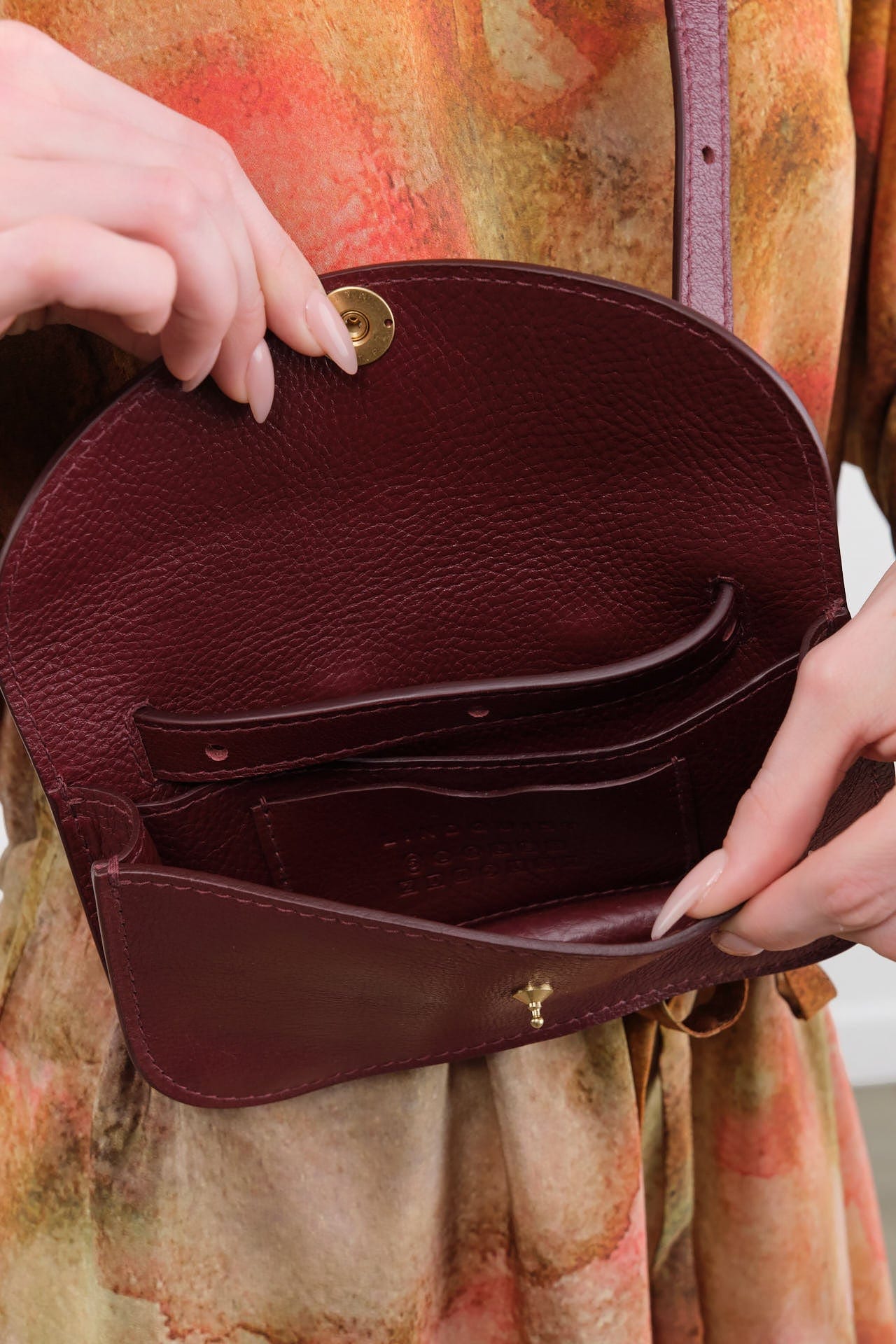 Lindquist Accessories Bags Faba Bag in Sumac Sumac / 4" H X 7.5" W X 1.5" D
