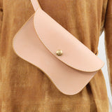 Lindquist Accessories Bags Faba Bag in Vachetta Vachetta / 4" H X 7.5" W X 1.5" D