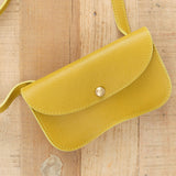 Chartreuse Faba Bag by Lindquist Leather