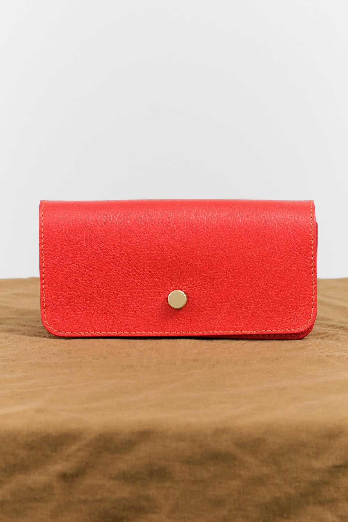 Hanne Accordion Wallet by Lindquist in Persimmon