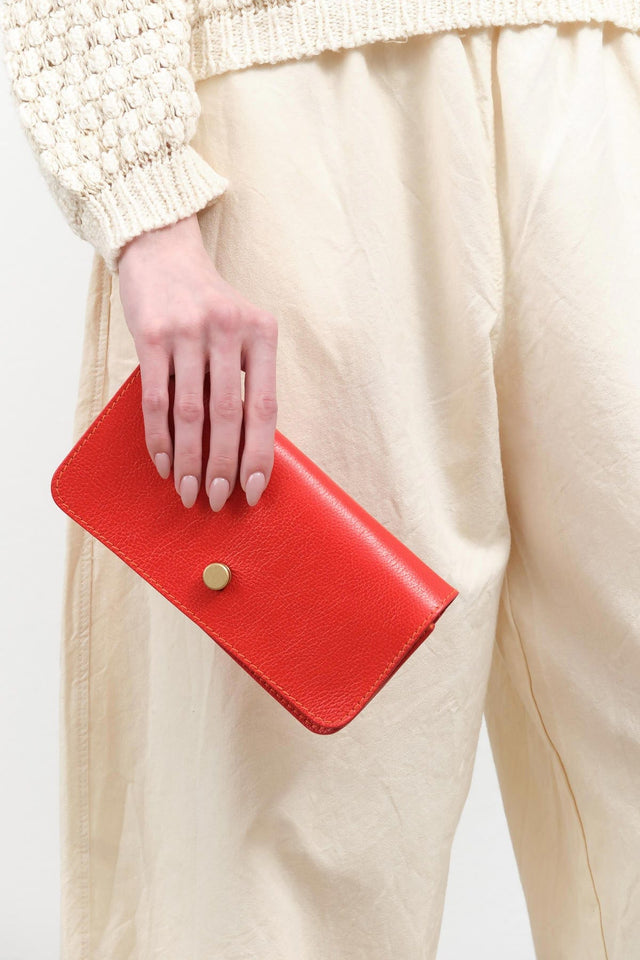 LINDQUIST Hanne Accordion Wallet in Persimmon