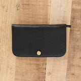 Lindquist Accessories Wallets Lina Wallet in Black Black / 7.75" L X 4.75" W X .5" D