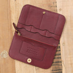 Lindquist Accessories Wallets Lina Wallet in Sumac Sumac / 7.75" L X 4.75" W X .5" D