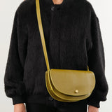 Lindquist Accessories Bags Mezzo Bag in Green Ochre Green Ochre / 10.75" W  X 7" H X 2.5" D