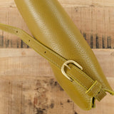 Lindquist Accessories Bags Mezzo Bag in Green Ochre Green Ochre / 10.75" W  X 7" H X 2.5" D