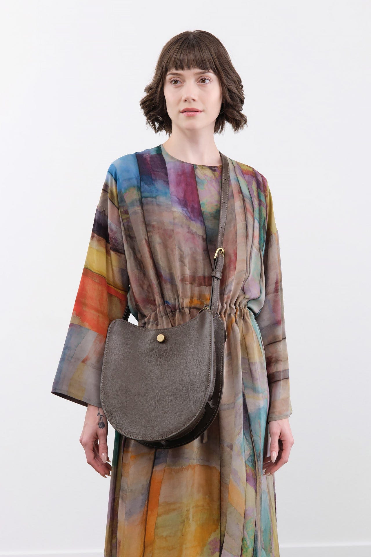 Lindquist Accessories Bags Savoie Bag in Chaga Chaga / 11.5" H X 11" W X 4" D