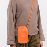 Lindquist Accessories Bags Segui Bag in Carrot Carrot / 8.5” H X 4.75" W X 1.5” D