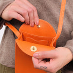 Lindquist Accessories Bags Segui Bag in Carrot Carrot / 8.5” H X 4.75" W X 1.5” D