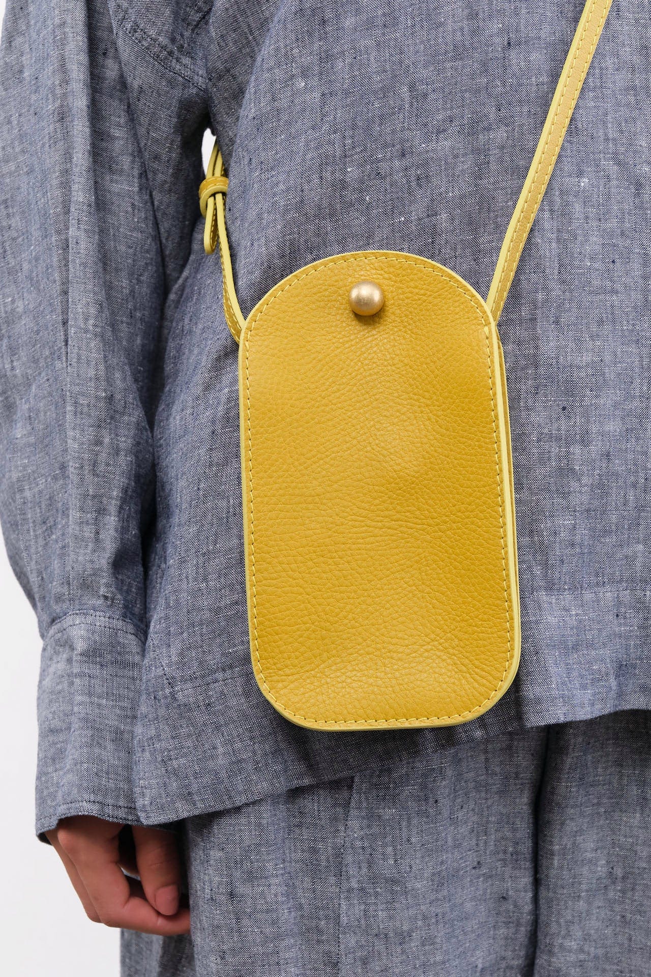 Lindquist Accessories Bags Segui Bag in Chartreuse Chartreuse / 8.5” H X 4.75" W X 1.5” D