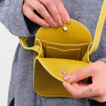 Lindquist Accessories Bags Segui Bag in Chartreuse Chartreuse / 8.5” H X 4.75" W X 1.5” D