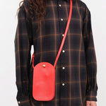 Lindquist Accessories Bags Segui Bag in Persimmon Persimmon / 8.5” H X 4.75" W X 1.5” D