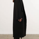 Lauren Manoogian Apparel Womens Sweaters Long Shawl Cardigan in Black